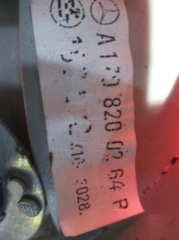 фото thumb №4, Лампа правая задняя задняя mercedes slk r170 96-