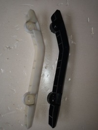 фото thumb №1, Nissan leaf направляющая бампера левый перед кронштейн оригинал