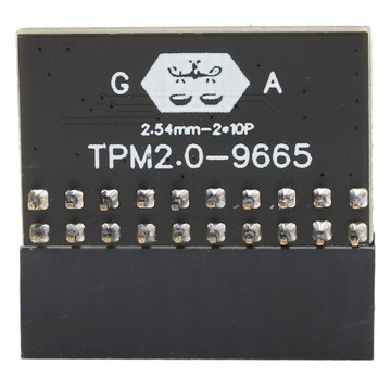 20-контактный МОДУЛЬ БЕЗОПАСНОСТИ TPM 2.0 С ШИФРОВАНИЕМ