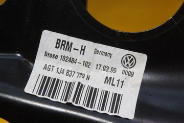 фото thumb №7, Механизм подъемник стекло левый перед vw golf iv bora 1j4837729n