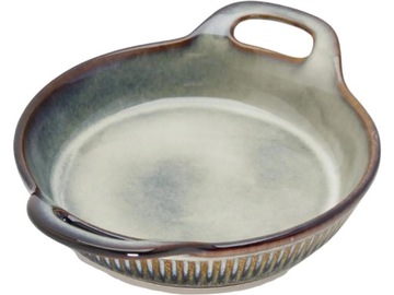 CERAMICZNE Naczynie ŻAROODPORNE do zapiekania, Z uchwytami - 27 cm, 800 ml