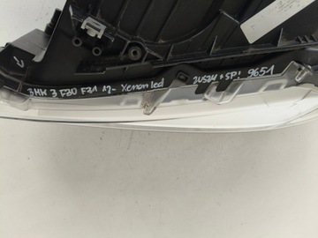 фото thumb №12, Лампа левая фара bmw 3 f30 f31 12-15 ксенон led некорректируемый