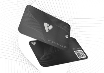 VIM Card NFC-визитка №1 с собственным ПО (Черный)