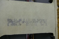 фото thumb №12, Bmw 7 e65 полка задняя задняя динамик trzeci стоп