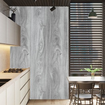 Самоклеящаяся виниловая плитка Wood Light бежевая 60х300 см в рулоне