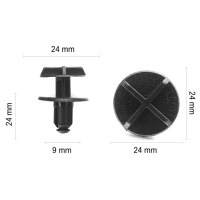 фото thumb №2, 10x клипса штифт защита do land rover range discovery