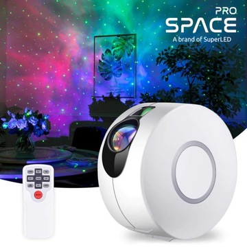 Space Pro Galaxy Star Projector 3D лазерный проектор + пульт дистанционного управления