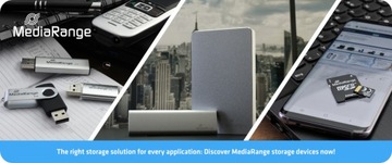 Диапазон носителей Флэш-накопитель USB 2.0, 32 ГБ, поворотный