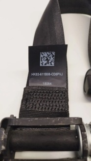 Передній ремінь безпеки права сторона land rover range rover velar 18064 Недорого, фото thumb