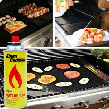 KARTUSZE GAZOWE ALPEN CAMPING DO KUCHENEK ZAPALAREK PALNIKÓW ZESTAW 28 SZT