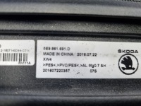 фото thumb №8, Skoda octavia iii шторка захисна сітка багажника оригінал 5e9861691d