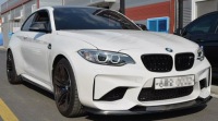 фото thumb №3, Накладка бампера сплиттер bmw m2 f87 mtc карбон