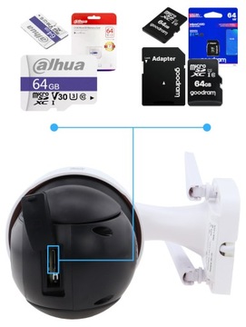 СЕРАЯ НАРУЖНАЯ WIFI PTZ-КАМЕРА БЕСПРОВОДНОГО МОНИТОРИНГА FULL HD 2Mpx