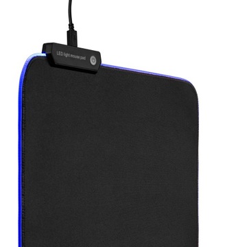 ИГРОВОЙ КОВРИК ДЛЯ МЫШИ СО СВЕТОДИОДНОЙ RGB ПОДСВЕТКОЙ