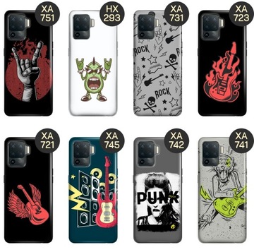 ЧЕХОЛ ДЛЯ OPPO RENO 5 LITE ROCK PATTERNS ROCK N Roll PUNK ЧЕХОЛ ДЛЯ ГИТАРЫ
