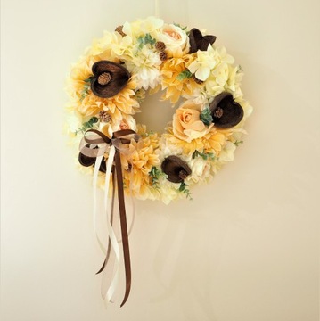 Эксклюзивный осенний венок DOOR WREATH