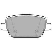 фото thumb №1, Delphi тормозные колодки тормозные зад lp1969 lp1969