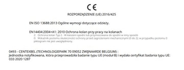 РАБОЧИЕ БРЮКИ M2SA3 DELTA PLUS MACH2 GO' 3XL