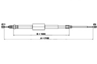 фото thumb №1, Ate трос тормоза ручного renault grand scenic ii