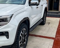 фото thumb №9, Градусы боковые пороги podesty do toyota hilux viii 2016-2020 стальные