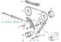 Натяжитель цепи bmw e31 e38 купе седан 11311747017 Цена, фото thumb