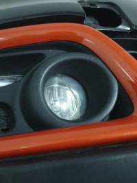 фото thumb №9, Renault captur i 13-16 бампер перед передний решётка радиатора led плита bixnu