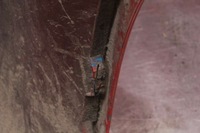 фото thumb №13, Бампер задняя задний красный 1l0807421c seat leon 2 ii fr 05-12