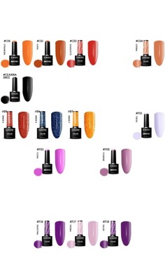 Zestaw do hybryd 10x SUNONE lakier baza top lampa