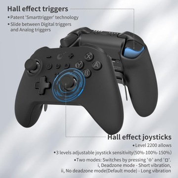 GULIKIT KK3 MAX MAGLEV DIY KLAWISZ WSTECZ CONTROLLER DO SWITCH/STEAM DECK