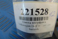 фото thumb №7, Volkswagen golf iv 1.6 планка впрыскивающий 06a133317a