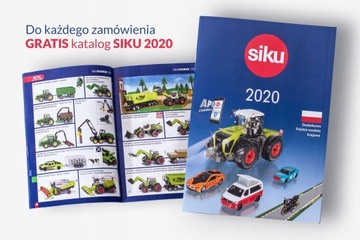 1947-Siku New Holland Tractor с трейлером 1:50