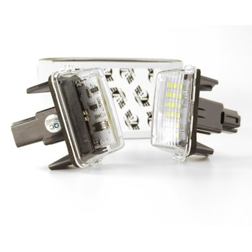 фото thumb №14, Led подсветка номерного знака регистрационный лампы toyota auris - передний. washi