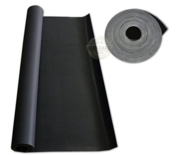 PŁYTA GUMOWA OLEJOODPORNA 4,0mm NBR 4,0x1200mmx100mm