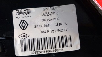 фото thumb №12, Renault clio iv лампа зад левая + штекер bydgoszcz 265554091r