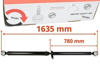 фото thumb №1, Wał приводной audi q5 8r 2.0 tdi 2.0 tfsi quattro механическая коробка передач