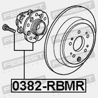 фото thumb №10, Febest 0382-rbmr ступица колеса