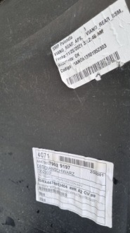 Бампер mercedes v-klasa w447 рестайлинг  19-22 задняя pdc Цена, фото thumb