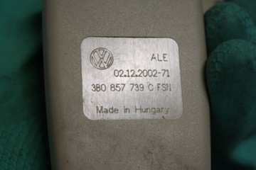 фото thumb №6, Vw passat b5 fl застібка замок ременів зад 3b0857739c