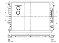 Радиатор двигателя audi audi a 6 / s 6 97- : 2.5 t Оригинал, фото thumb