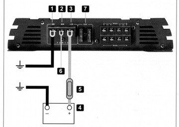 Мощный усилитель Crunch GPX1200.4 4 канала 4x150RMS