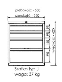 Удлинитель слесарного верстака COLOURS доска для вешалок