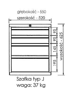 Модуль шкафа для стола, ящики для гаража, мастерской, цвета инструментов