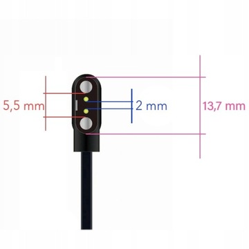 КАБЕЛИ ДЛЯ ЗАРЯДКИ SMARTWATCH DT88 PRO KW10 KW20