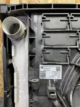 фото thumb №7, Комплект радіатор радіатор вентилятор bmw f10 f11 n47 2.0d механічна коробка передач