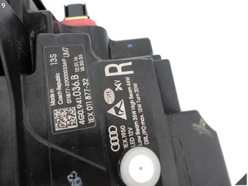 фото thumb №10, Audi rs6 4g0 рестайлінг c7 14-18 matrix повний led лампа права перед європа 036b