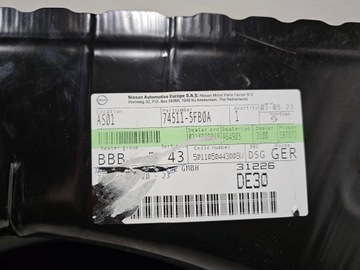 фото thumb №9, Pas ванна зад nissan micra k14 новая