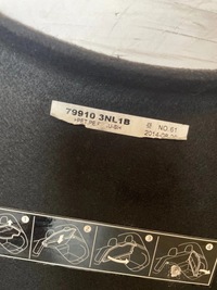 фото thumb №9, Полиця багажника зад nissan leaf i ze0