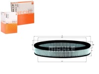 Lx716 - фільтр повітря renault r19,r21 Зі Шроту, фото thumb