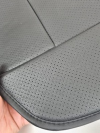 фото thumb №9, Универсальный чехол na передний сиденье автомобильный luollove кожаный чёрный