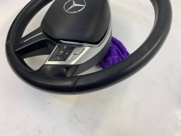 фото thumb №7, Mercedes c клас w204 рестайлінг кермо шкіра подушка водія подушка безпеки kpl